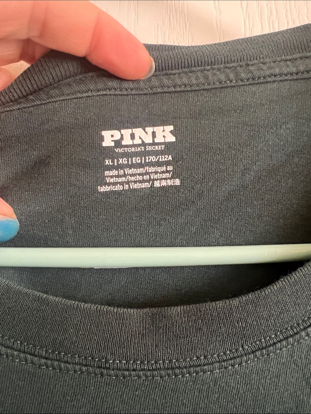 PINK vs Blue Graphic Tee & Green Logo Tee - Picture 3 of 8